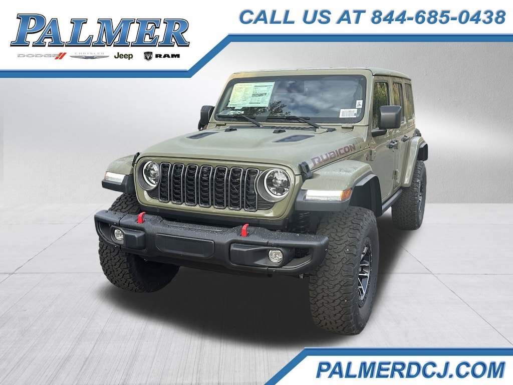 New 2025 Jeep Wrangler 4-DOOR RUBICON X Sport Utility