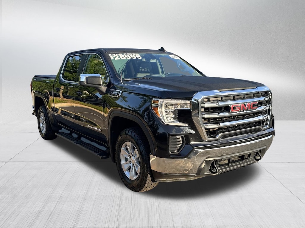 Used 2021 GMC Sierra 1500 SLE Truck Crew Cab