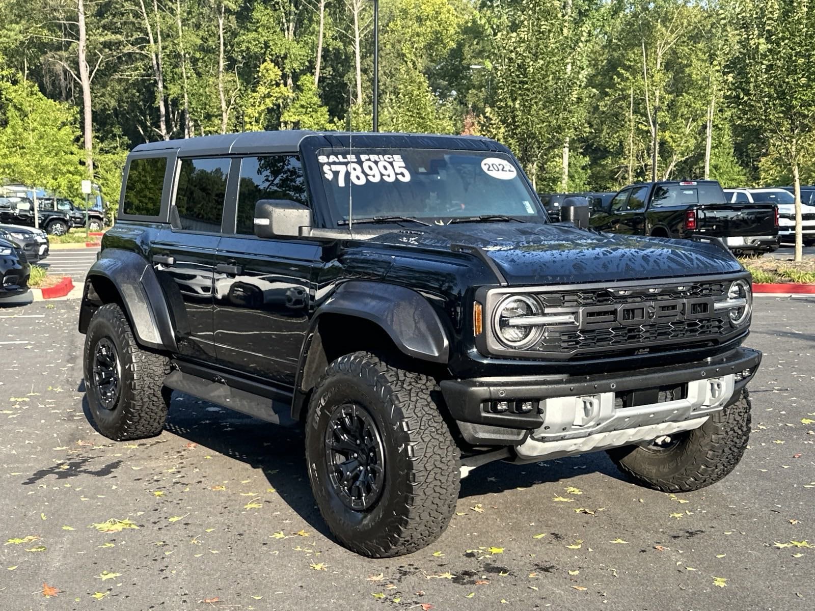 Used 2022 Ford Bronco 4-Door Raptor with VIN 1FMEE5JR6NLA52168 for sale in Roswell, GA