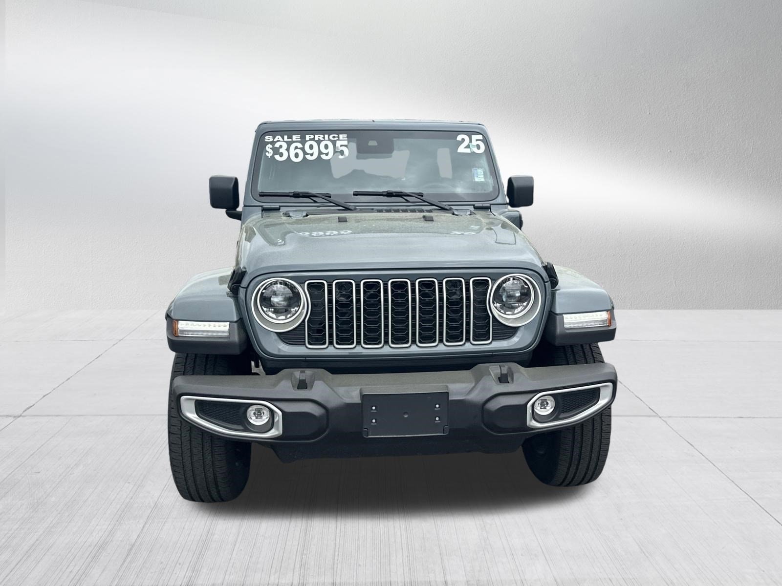 Used 2025 Jeep Wrangler 4xe Sahara 4XE with VIN 1C4RJXP66SW586128 for sale in Roswell, GA