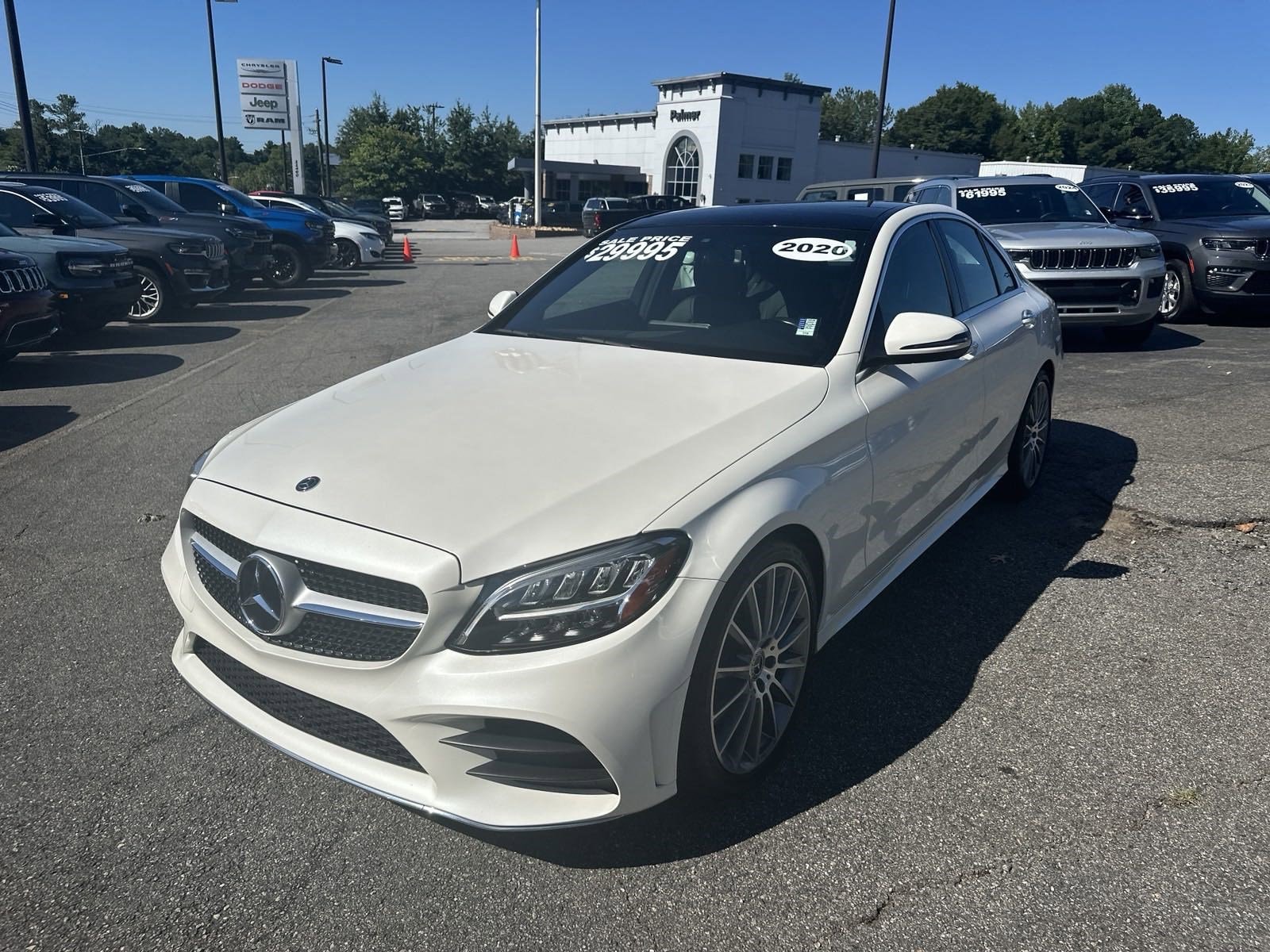 Used 2020 Mercedes-Benz C-Class Sedan C300 with VIN WDDWF8DB9LR549625 for sale in Roswell, GA