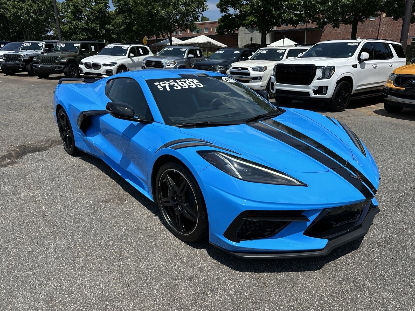 Used 2022 Chevrolet Corvette 2LT with VIN 1G1YB2D46N5109670 for sale in Roswell, GA