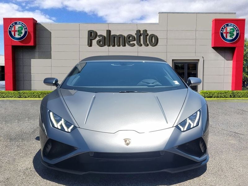 Used 2020 Lamborghini Huracan EVO with VIN ZHWUT5ZF9LLA15459 for sale in Miami, FL