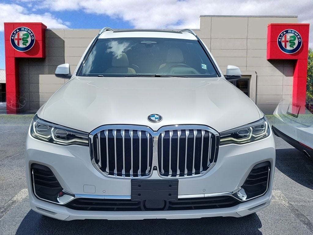 Used 2021 BMW X7 40i with VIN 5UXCW2C06M9G26772 for sale in Miami, FL