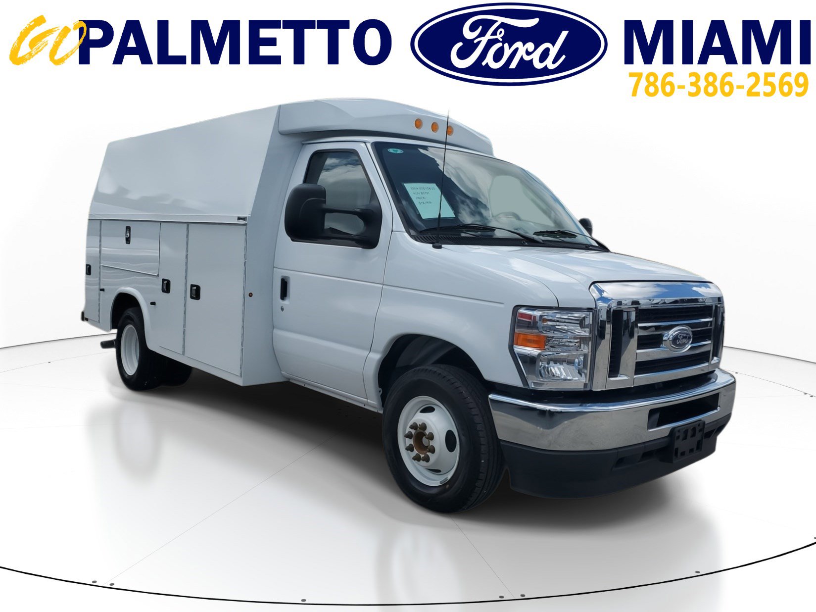 2025 Ford E-350 Cutaway Canopy Roof Service Truck 