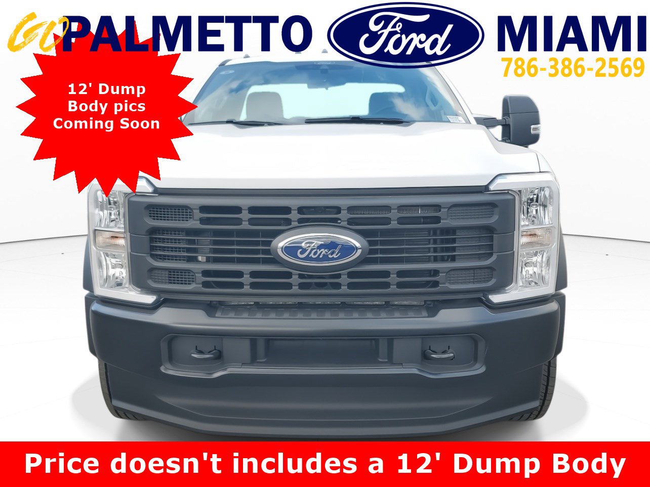 2024 Ford F-450 Chassis Dump Truck 
