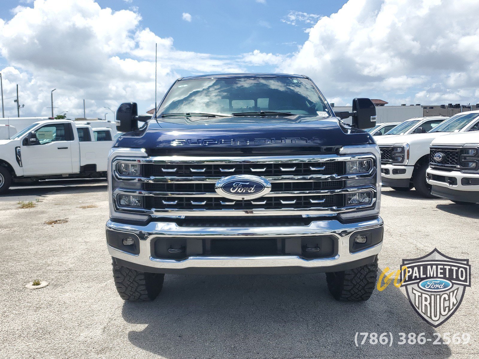 Used 2023 Ford F-250 Super Duty Lariat with VIN 1FT8W2BN4PED22336 for sale in Miami, FL