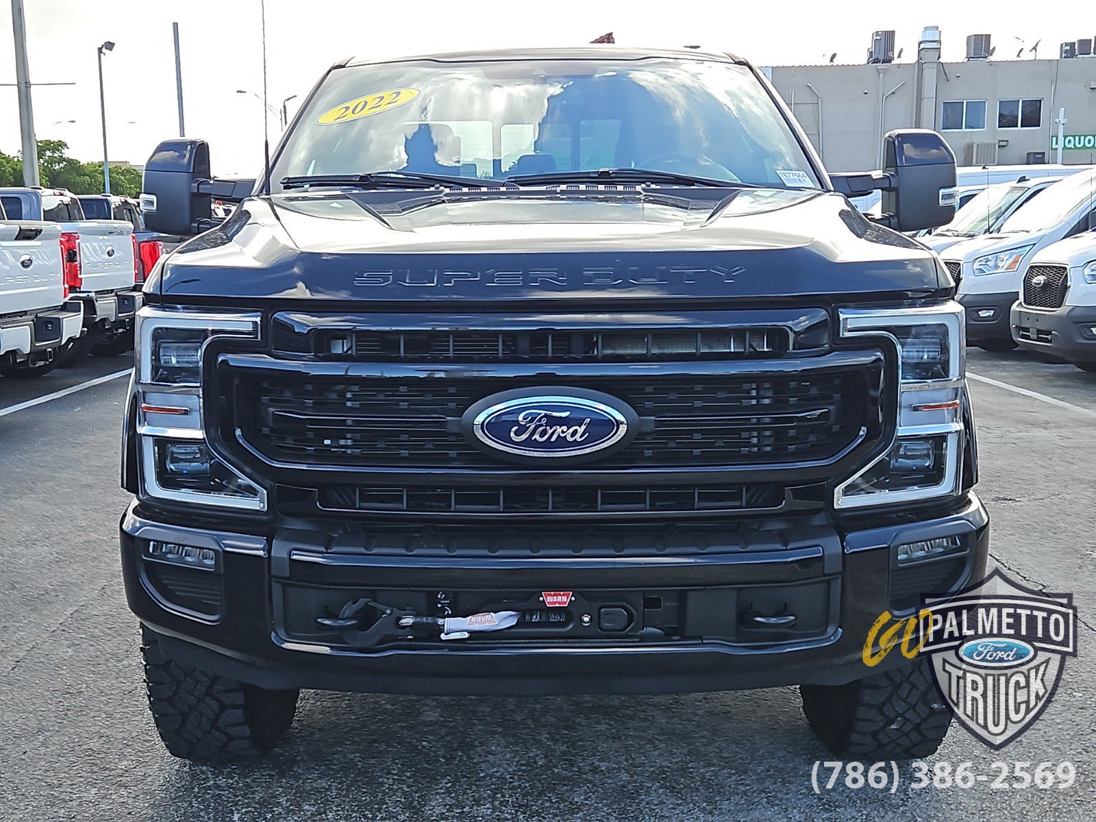 Used 2022 Ford F-250 Super Duty Lariat with VIN 1FT8W2BT1NEE77664 for sale in Miami, FL