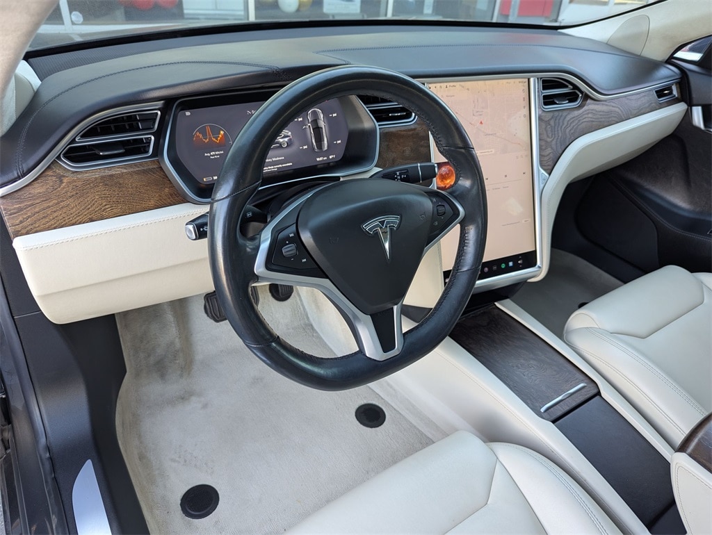 Used 2017 Tesla Model S 75D with VIN 5YJSA1E28HF213362 for sale in Cathedral City, CA