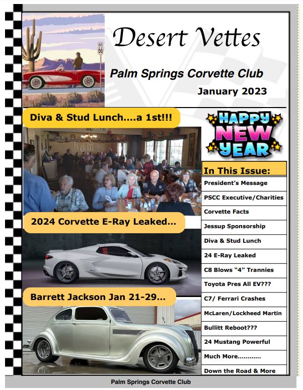 Palm Springs Corvette Club La Quinta, CA 92253