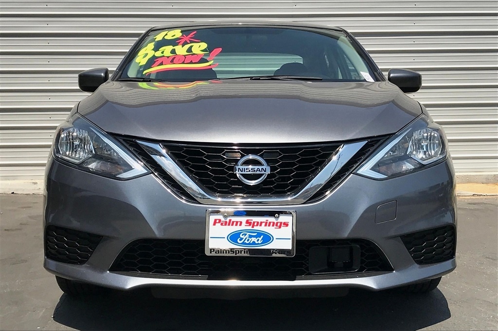 Used 2018 Nissan Sentra SV with VIN 3N1AB7AP1JL658386 for sale in Cathedral City, CA