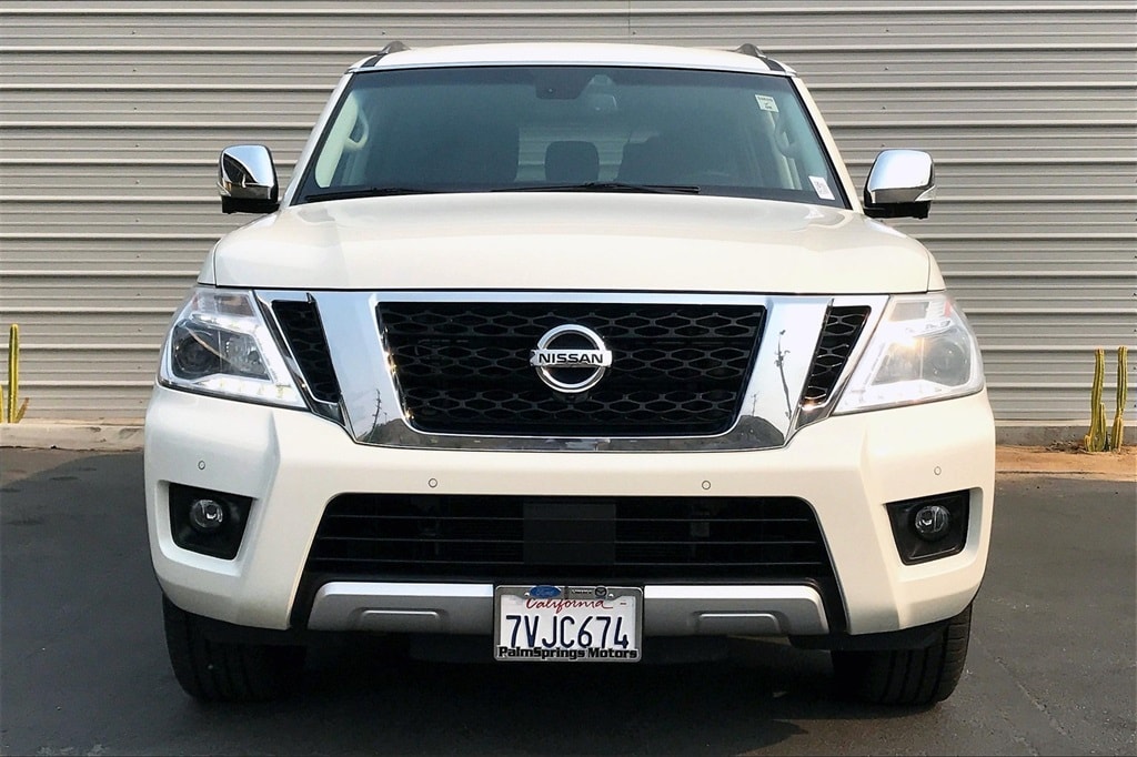 Used 2017 Nissan Armada Platinum with VIN JN8AY2ND6H9000116 for sale in Cathedral City, CA