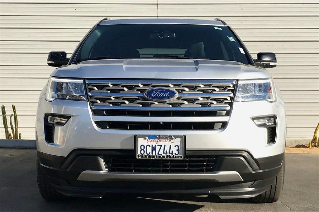 Certified 2018 Ford Explorer XLT with VIN 1FM5K7D82JGA25902 for sale in Cathedral City, CA