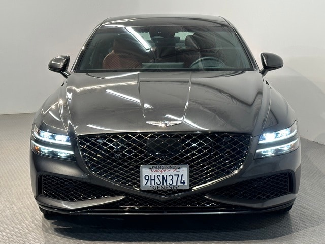 Certified 2023 GENESIS G80 SPORT with VIN KMTGB4SD9PU185024 for sale in Palm Springs, CA