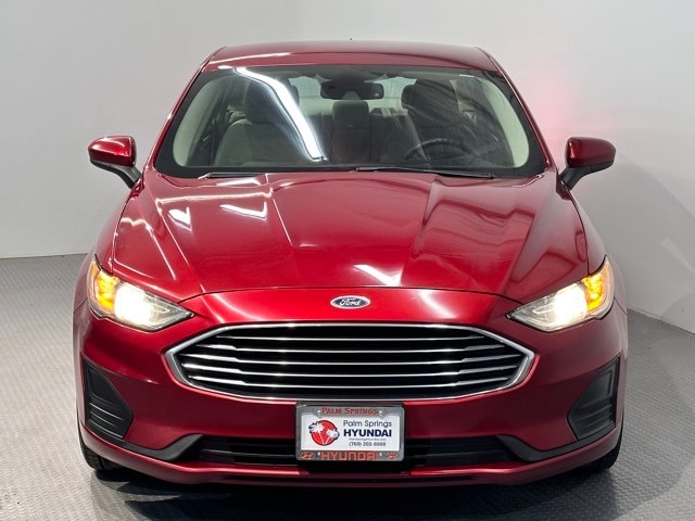 Used 2019 Ford Fusion SE with VIN 3FA6P0HD1KR201430 for sale in Palm Springs, CA