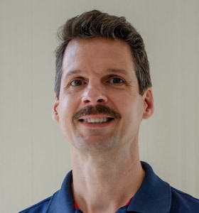 Staff member Joel Bruzinski from ID_2064a479b740