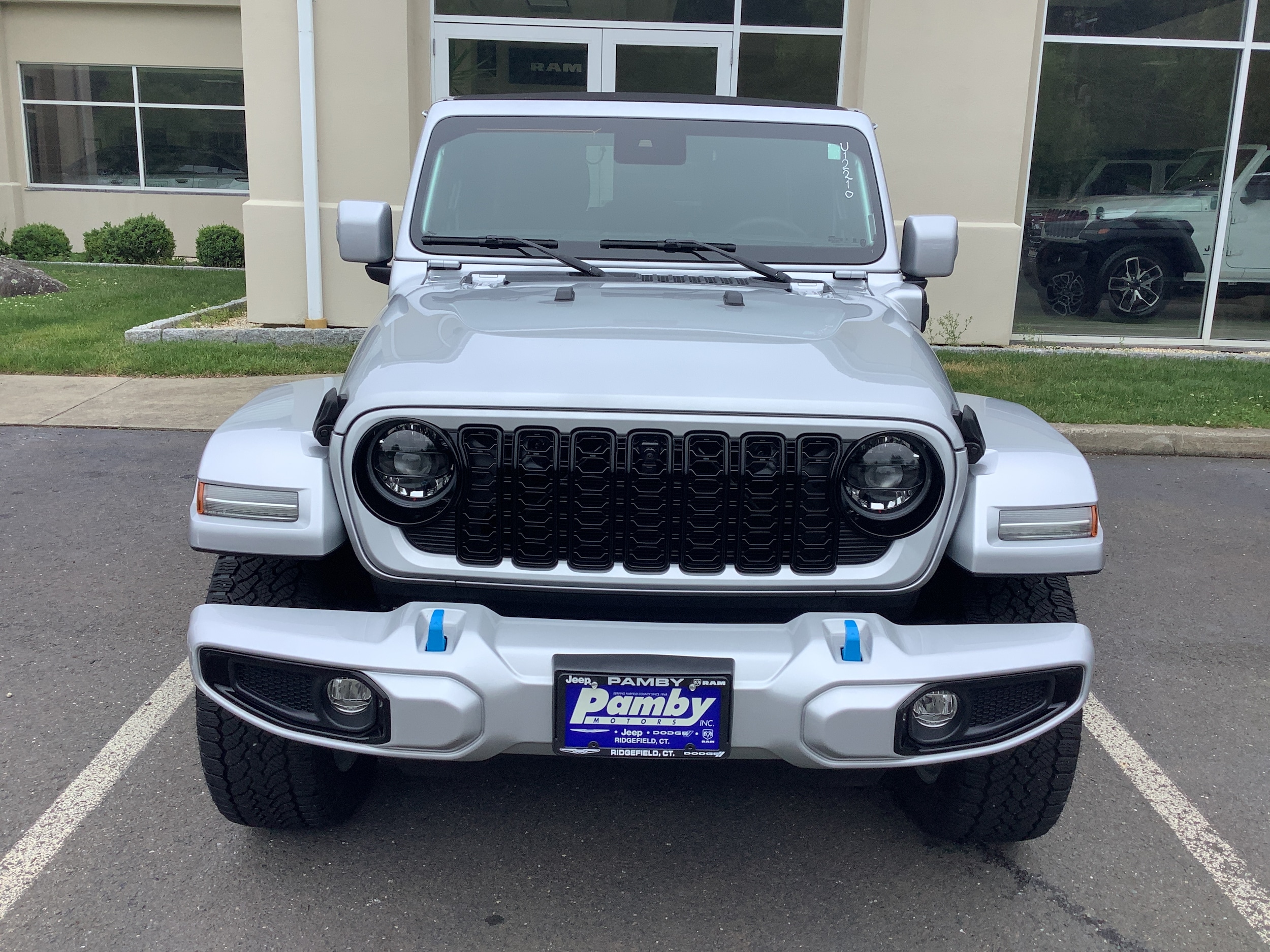 Used 2024 Jeep Wrangler 4xe High Altitude 4XE with VIN 1C4RJXU67RW114924 for sale in Ridgefield, CT