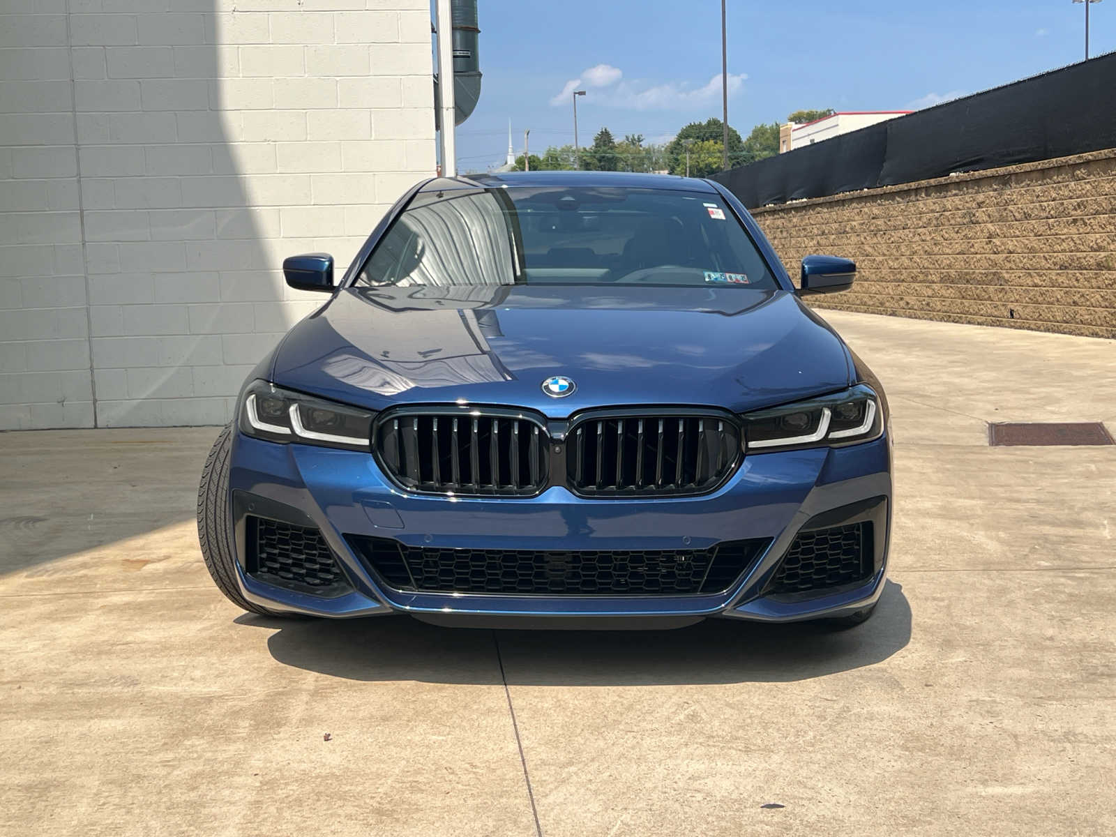 Used 2023 BMW 5 Series M550i with VIN WBA13BK01PCM16861 for sale in Monroeville, PA