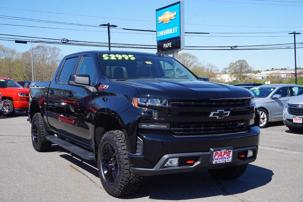 Used 2020 Chevrolet Silverado 1500 LT Trail Boss 4WD Crew Cab 147 LT Trail Boss