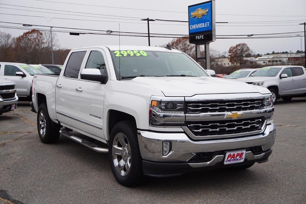 Used 2016 Chevrolet Silverado 1500 LTZ 4WD Crew Cab 143.5 LTZ w/1LZ