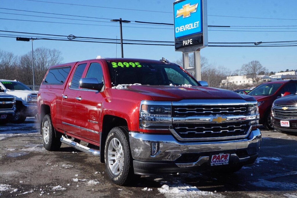 Used 2018 Chevrolet Silverado 1500 LTZ 4WD Double Cab 143.5 LTZ w/1LZ