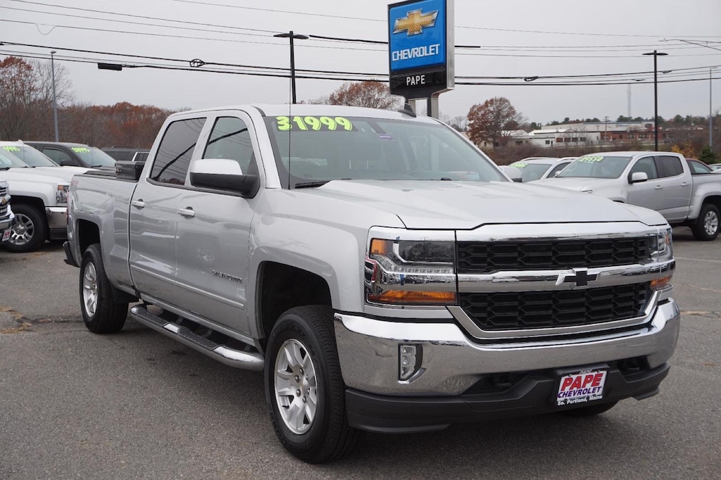 Used 2017 Chevrolet Silverado 1500 LT 4WD Crew Cab 153.0 LT w/1LT