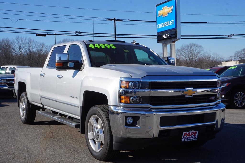 Used 2016 Chevrolet Silverado 2500HD LTZ 4WD Crew Cab 167.7 LTZ