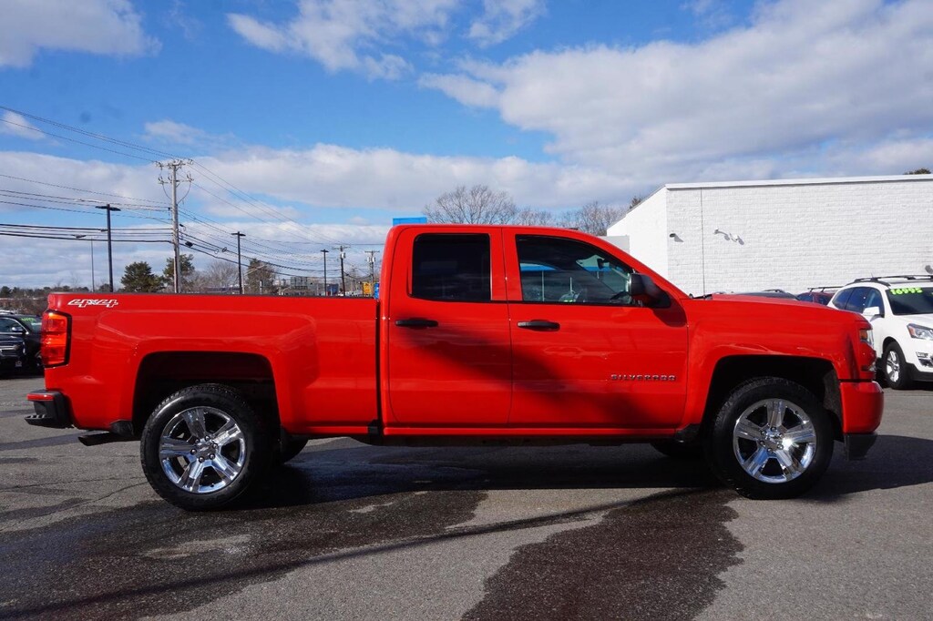 Used 2017 Chevrolet Silverado 1500 Custom 4WD Double Cab 143.5 Custom