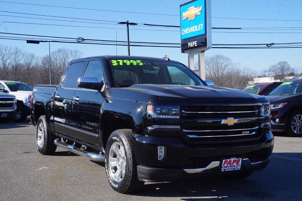 Used 2017 Chevrolet Silverado 1500 LTZ 4WD Crew Cab 143.5 LTZ w/2LZ