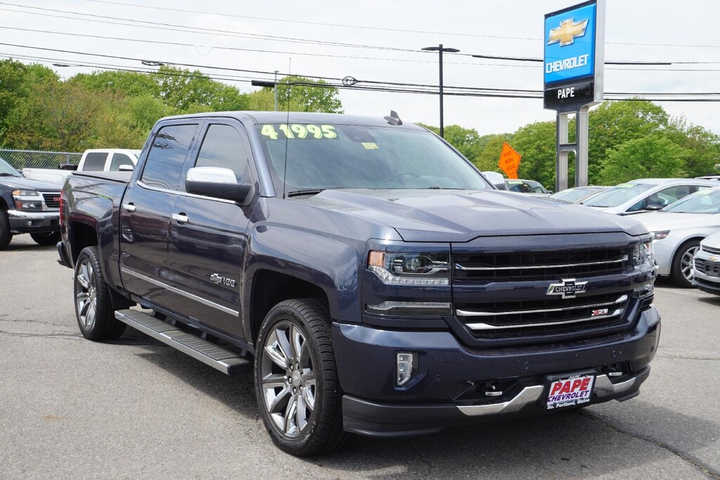 Used 2018 Chevrolet Silverado 1500 LTZ 4WD Crew Cab 143.5 LTZ w/2LZ