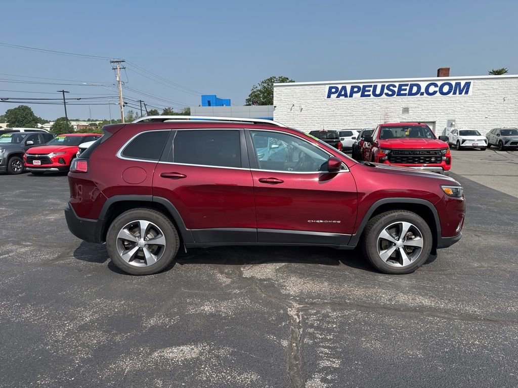 Used 2021 Jeep Cherokee Limited with VIN 1C4PJMDX7MD205582 for sale in Portland, ME