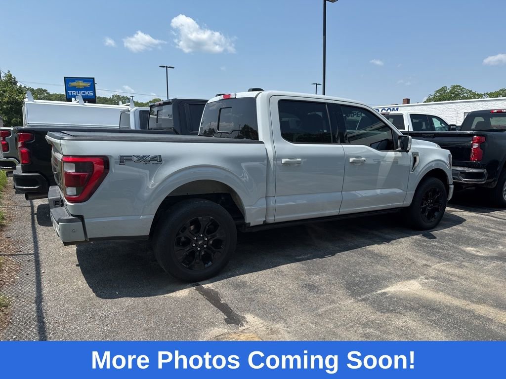Used 2023 Ford F-150 Platinum with VIN 1FTFW1E85PFB71928 for sale in Portland, ME