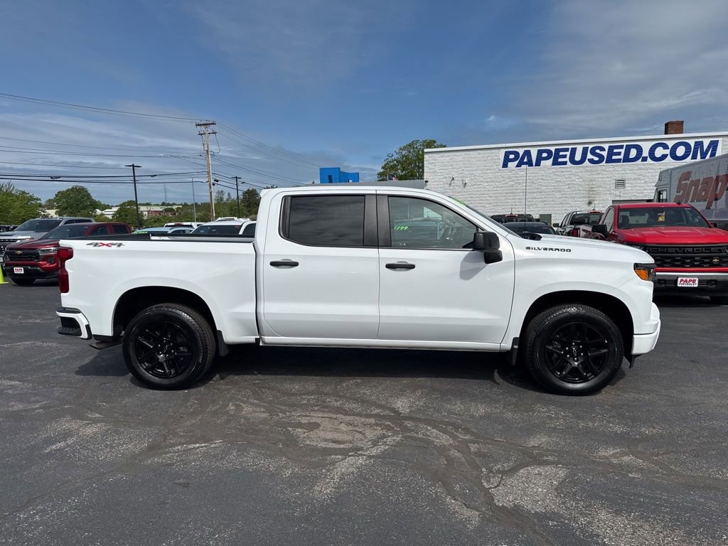 Used 2023 Chevrolet Silverado 1500 Custom with VIN 3GCPDBEKXPG230837 for sale in Portland, ME
