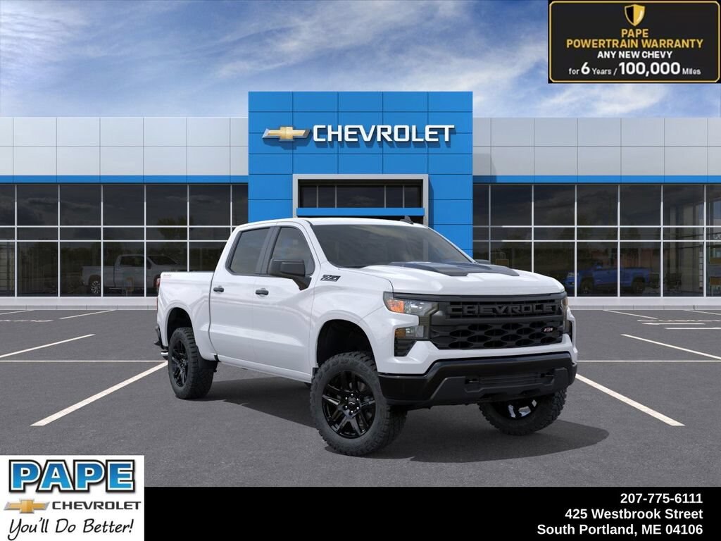 New 2026 Chevrolet Silverado 1500 Custom Trail Boss Truck