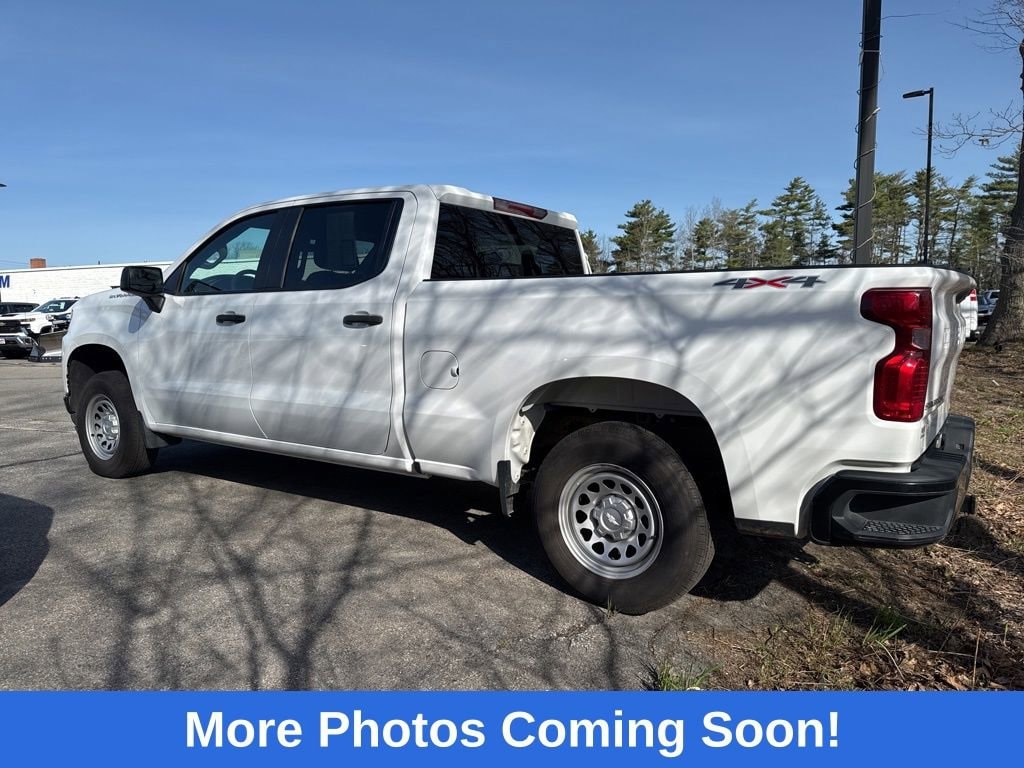 Used 2022 Chevrolet Silverado 1500 Limited Work Truck with VIN 1GCUYAEDXNZ225413 for sale in Portland, ME