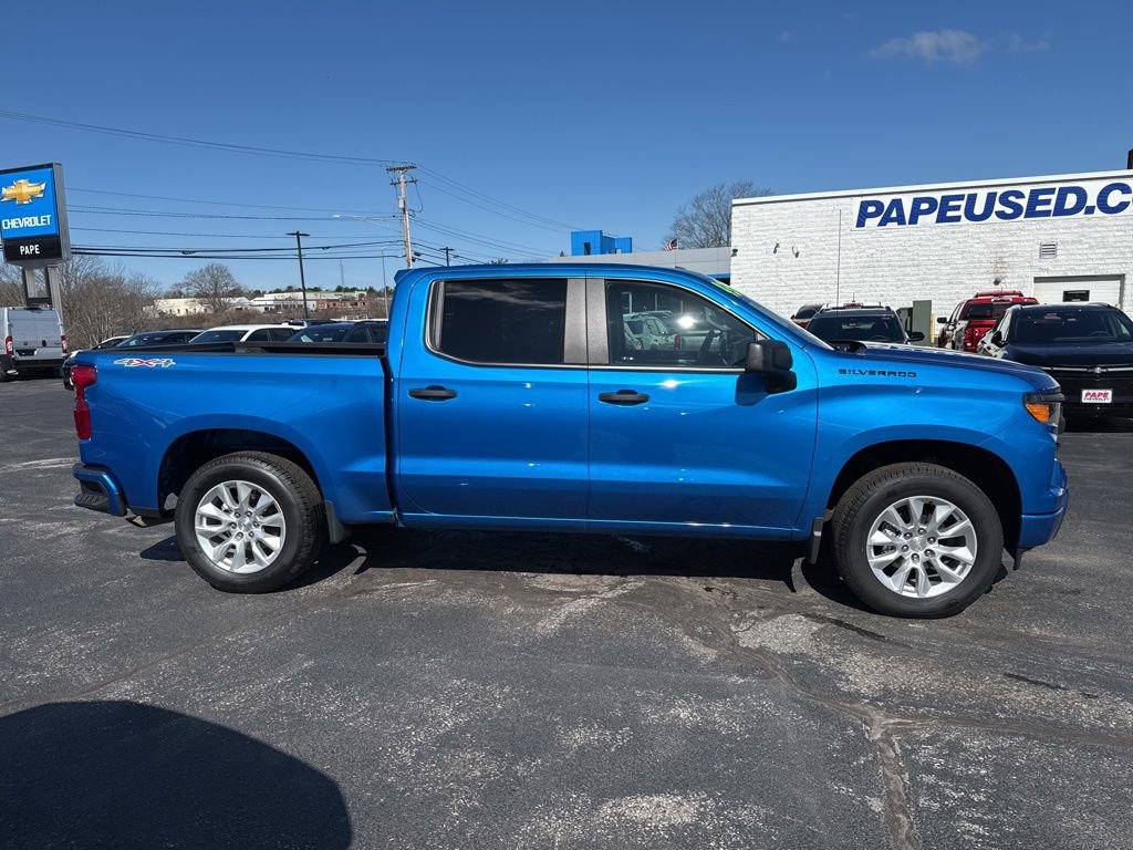 Used 2024 Chevrolet Silverado 1500 Custom with VIN 1GCPDBEK9RZ214602 for sale in Portland, ME