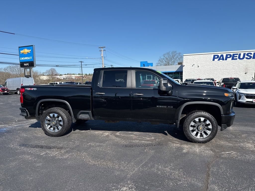 Used 2022 Chevrolet Silverado 2500HD Custom with VIN 1GC4YME71NF204303 for sale in Portland, ME