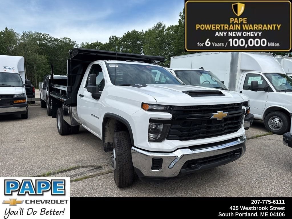 New 2025 Chevrolet Silverado 3500 HD Chassis Cab Work Truck Truck