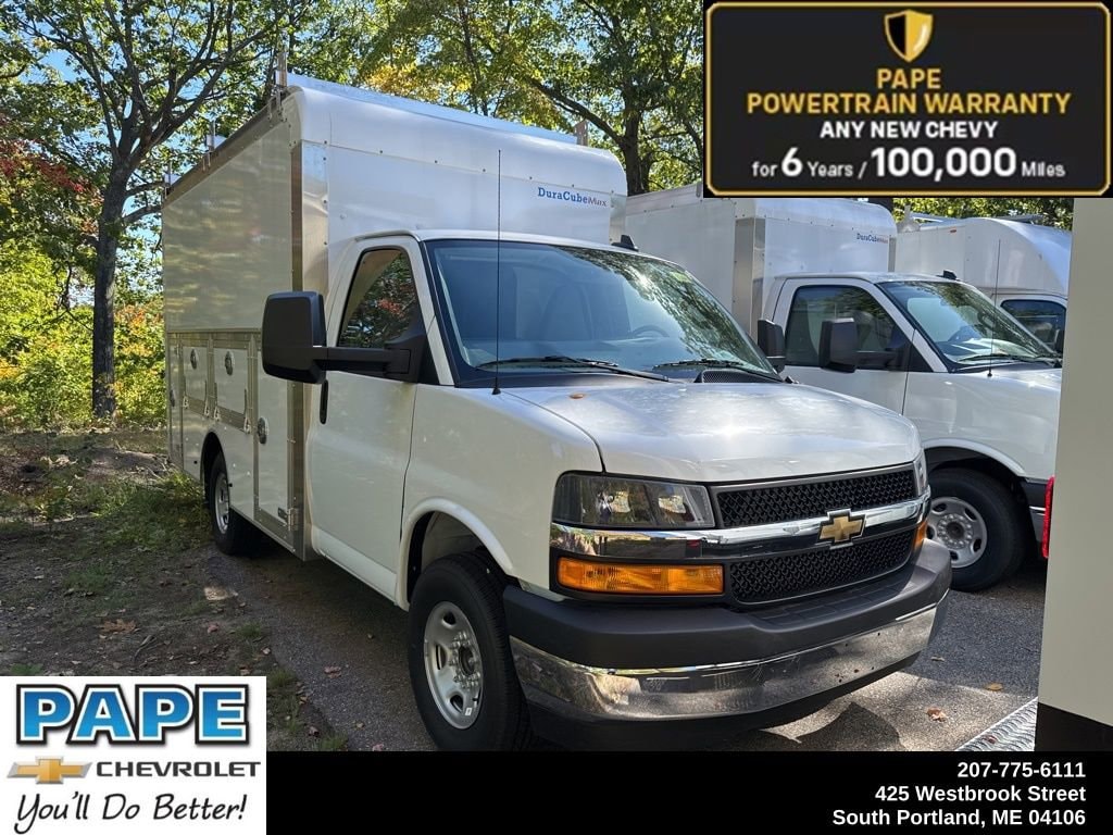 New 2025 Chevrolet Express Cutaway 3500 1WT Cutaway Van