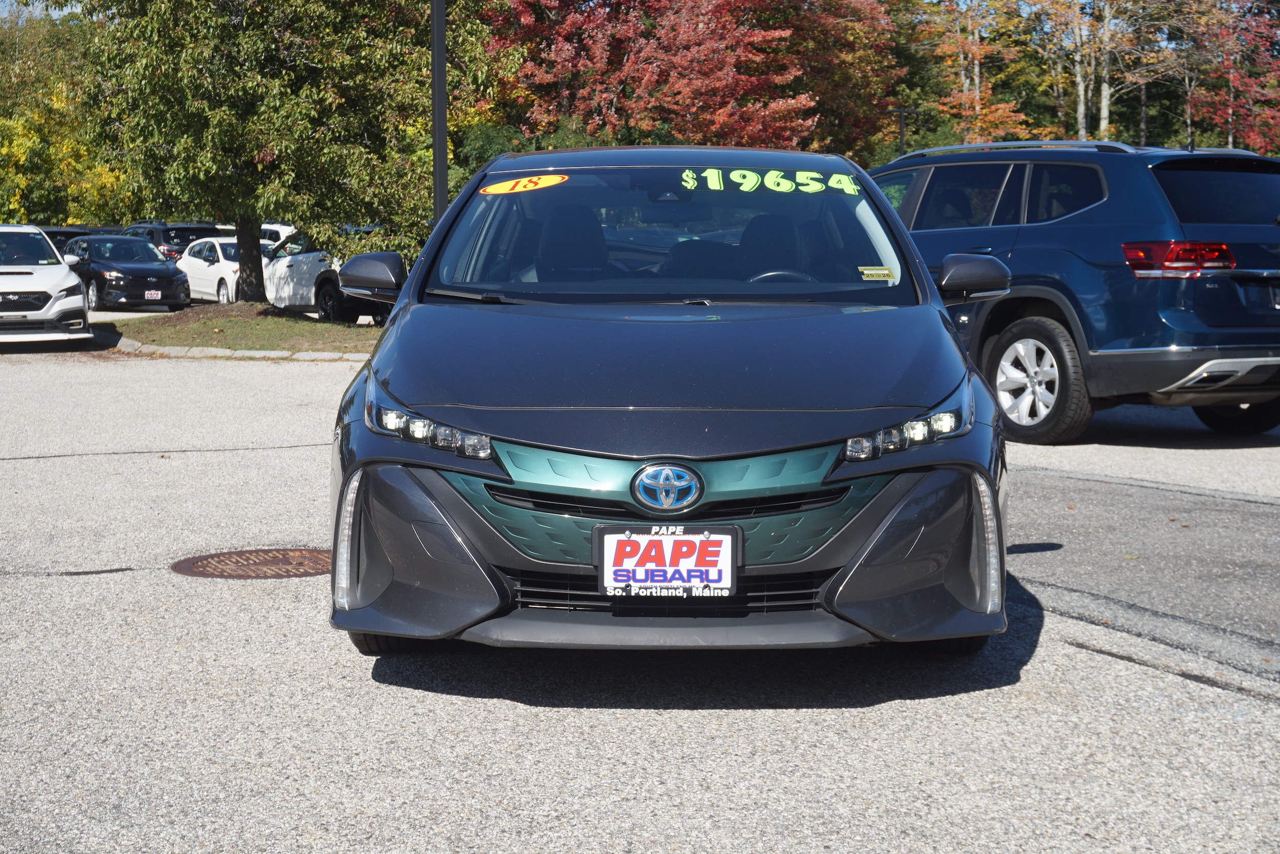 Used 2018 Toyota Prius Prime Premium with VIN JTDKARFP5J3078692 for sale in South Portland, ME