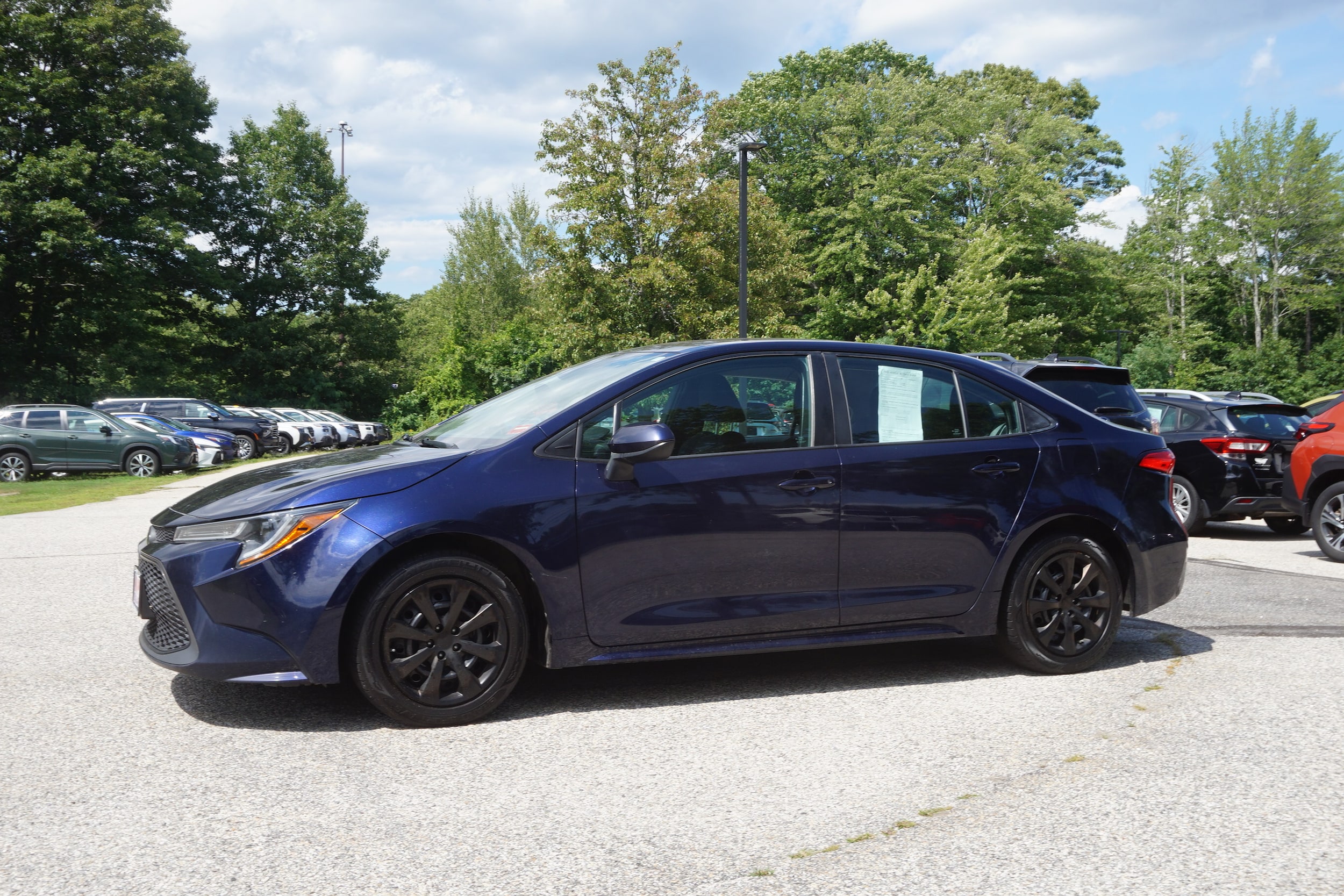 Used 2020 Toyota Corolla LE with VIN 5YFEPRAE4LP007589 for sale in South Portland, ME