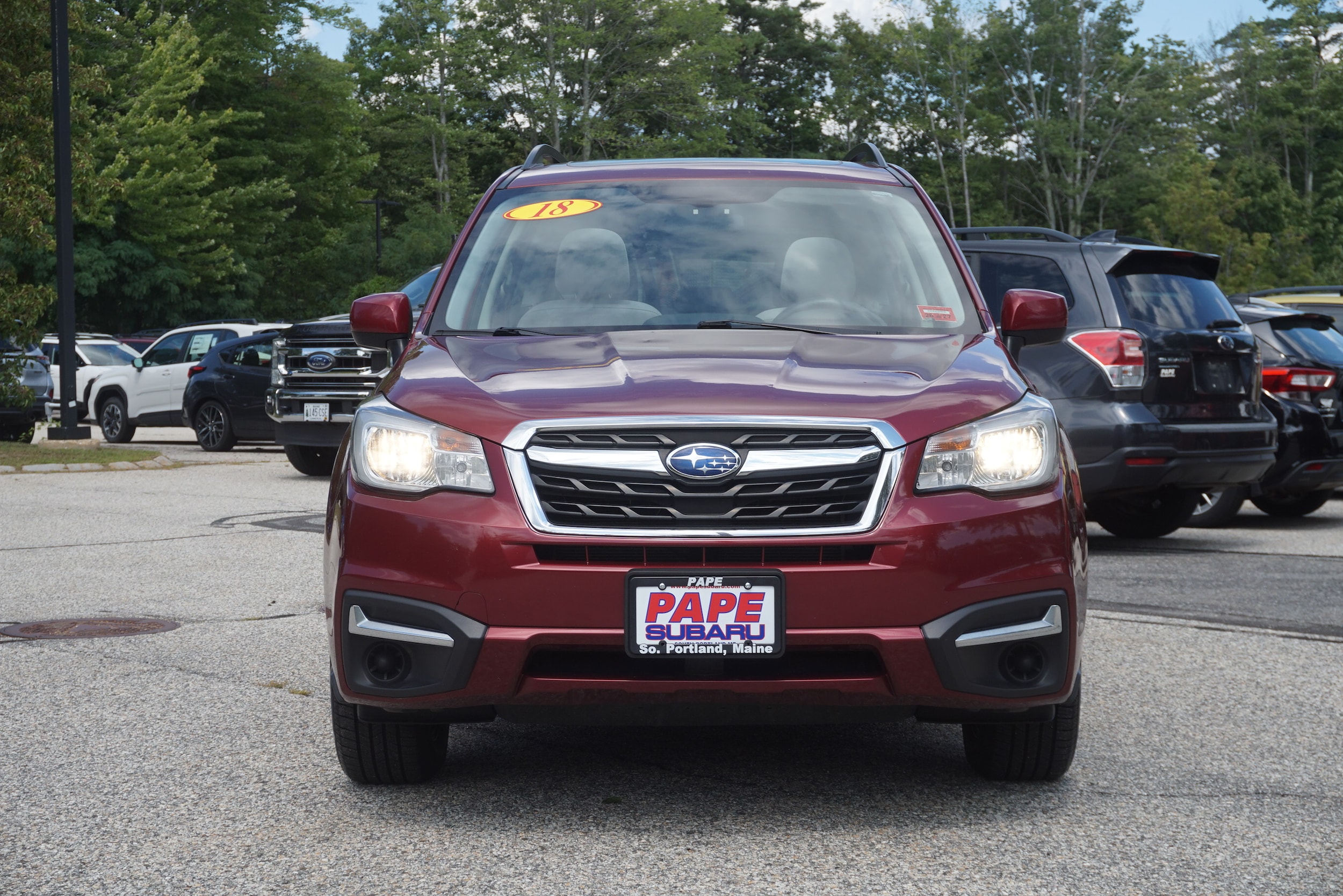 Used 2018 Subaru Forester Premium with VIN JF2SJAEC9JH426157 for sale in South Portland, ME
