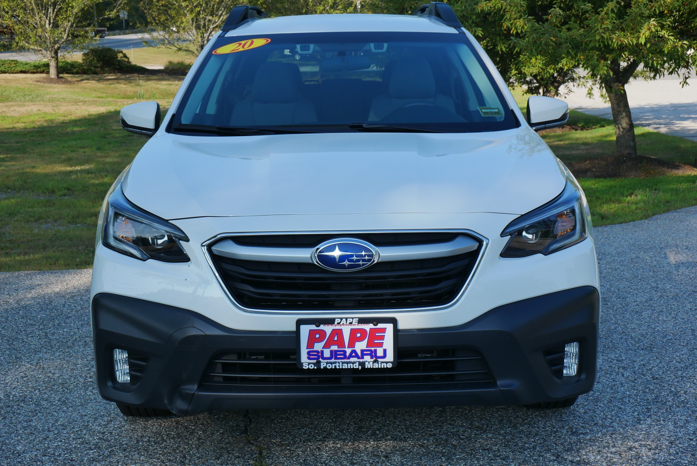 Used 2020 Subaru Outback Premium with VIN 4S4BTACC1L3221116 for sale in South Portland, ME