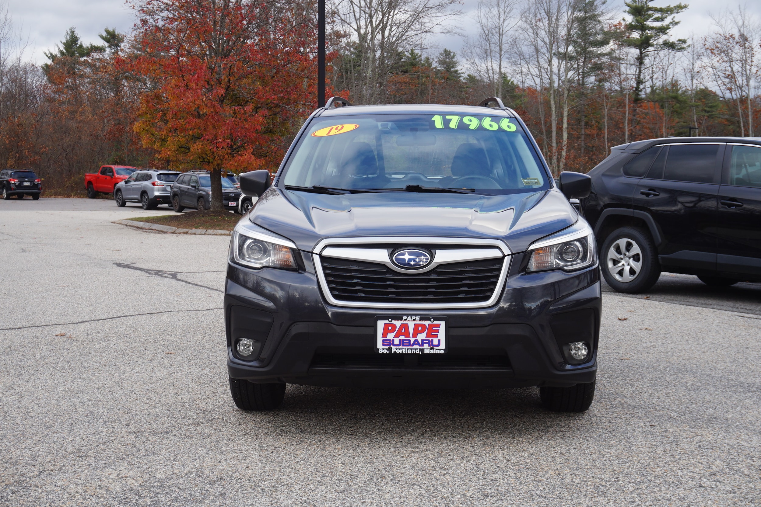 Used 2019 Subaru Forester Base with VIN JF2SKACC0KH474177 for sale in South Portland, ME