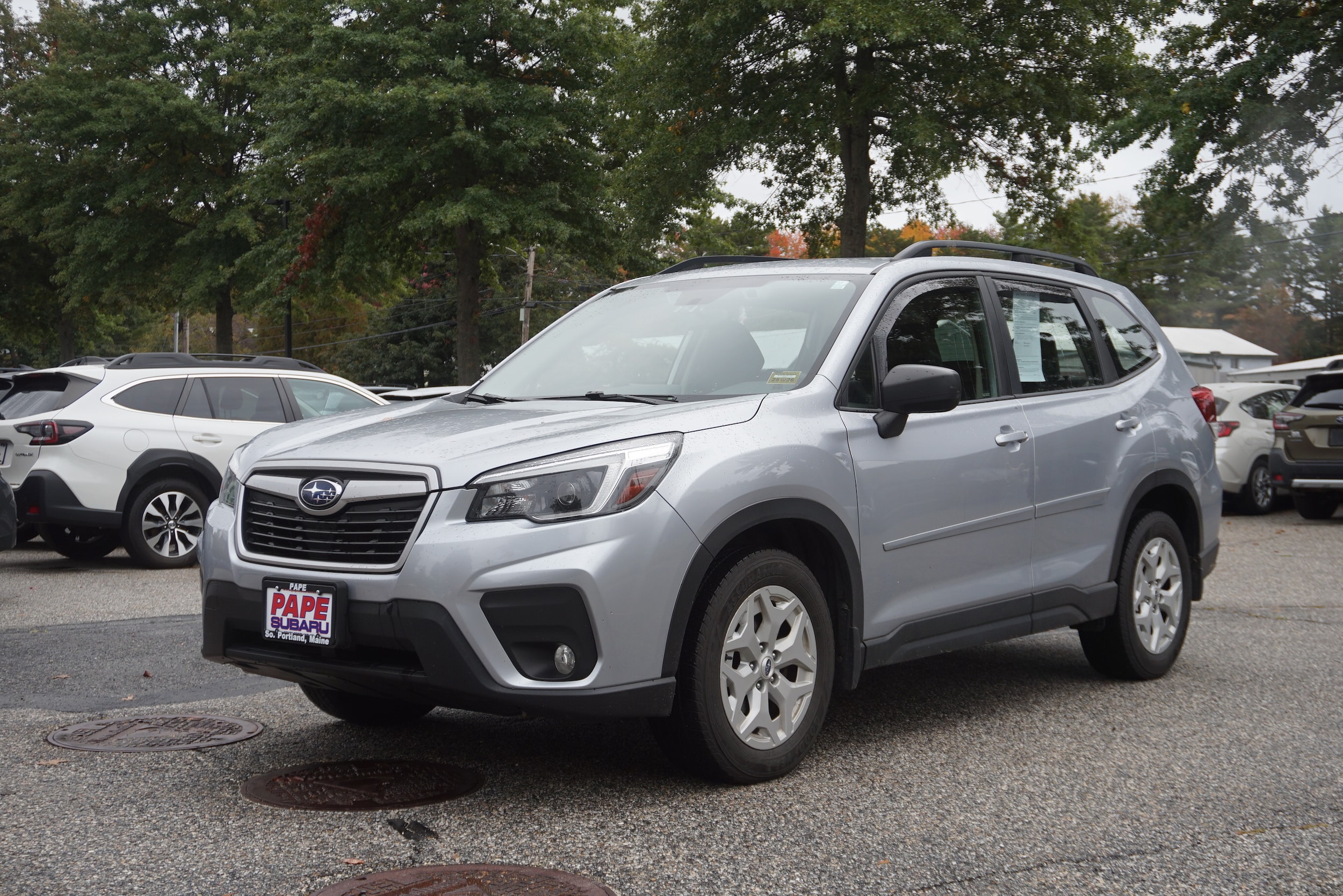Used 2021 Subaru Forester Base with VIN JF2SKADC1MH588741 for sale in South Portland, ME