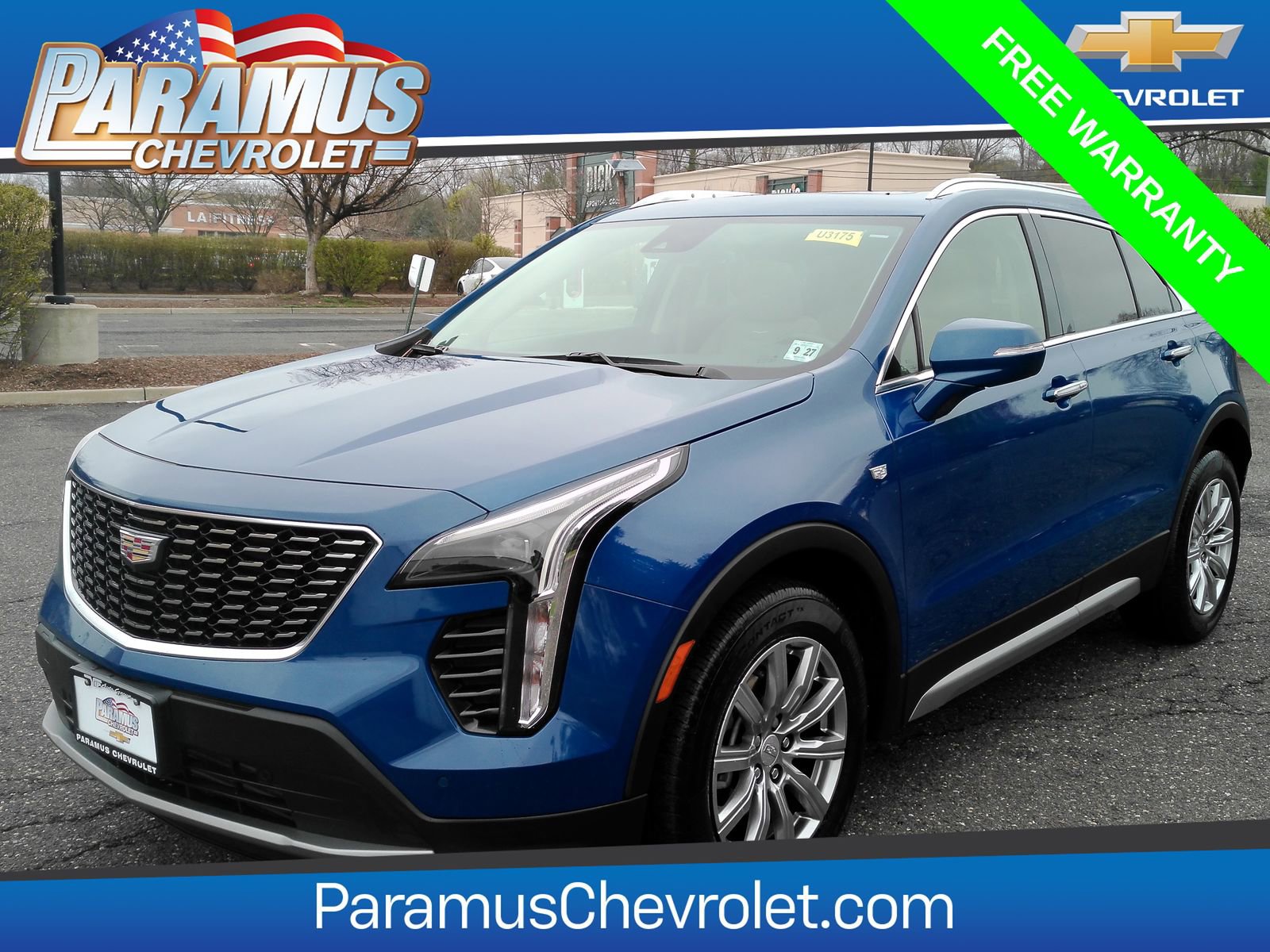 Wave Metallic 2023 Cadillac XT4 Premium Luxury AWD SUV / Crossover Four-Wheel Drive Automatic