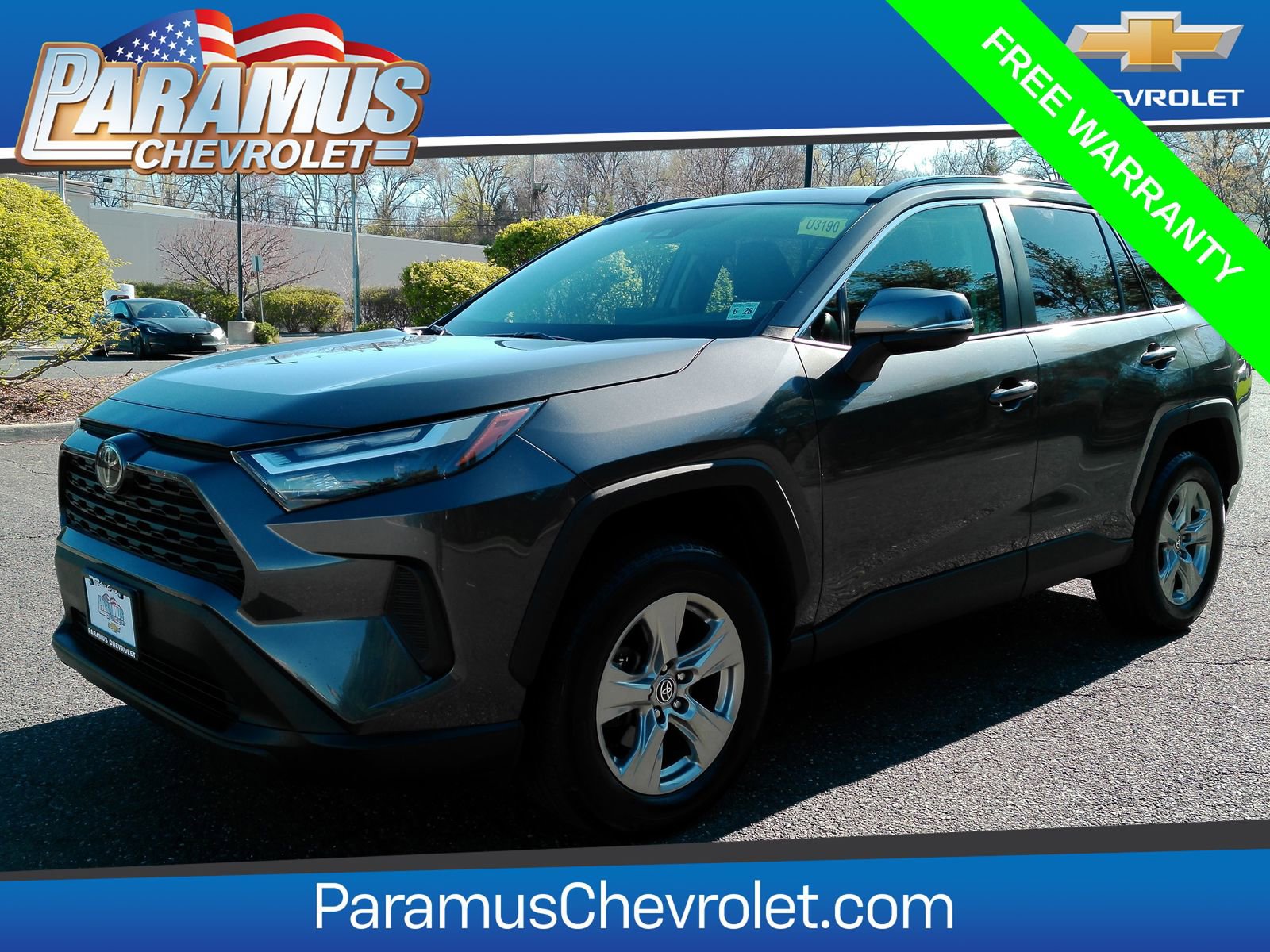 Gray 2023 Toyota RAV4 XLE AWD SUV / Crossover All-Wheel Drive 8-Speed Automatic