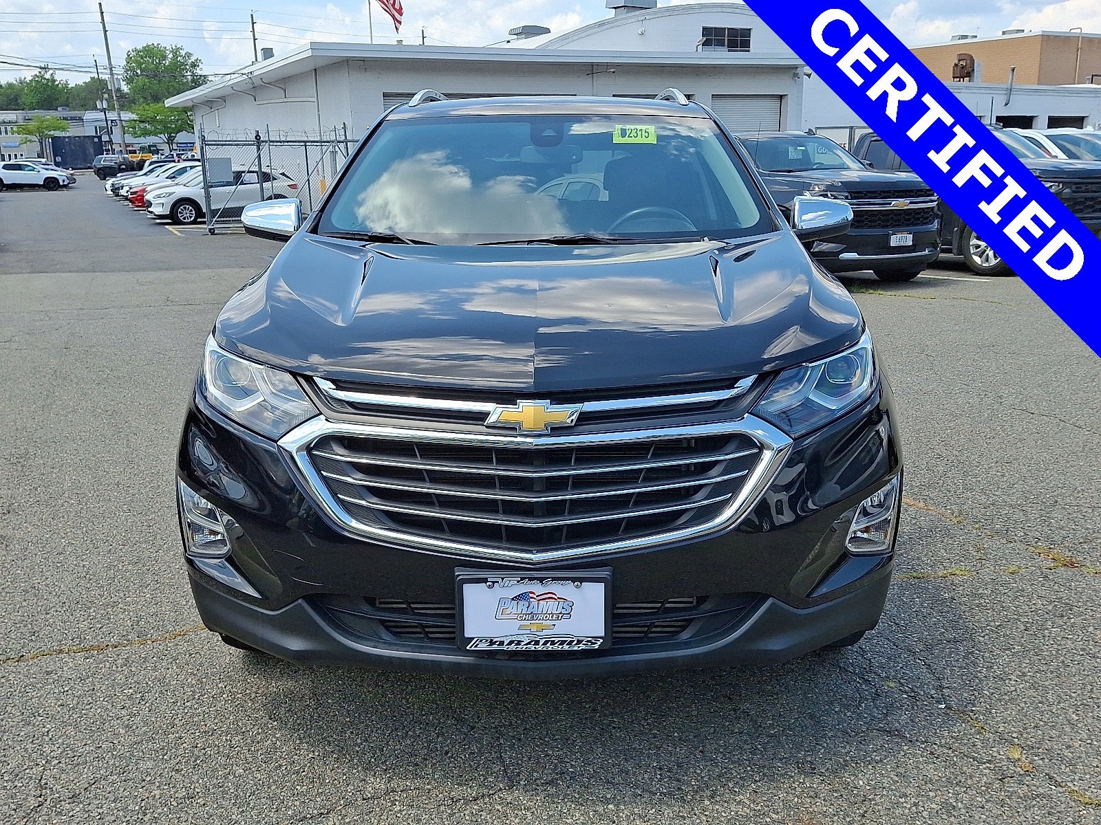 Certified 2020 Chevrolet Equinox Premier with VIN 2GNAXXEV4L6156994 for sale in Hempstead, NY