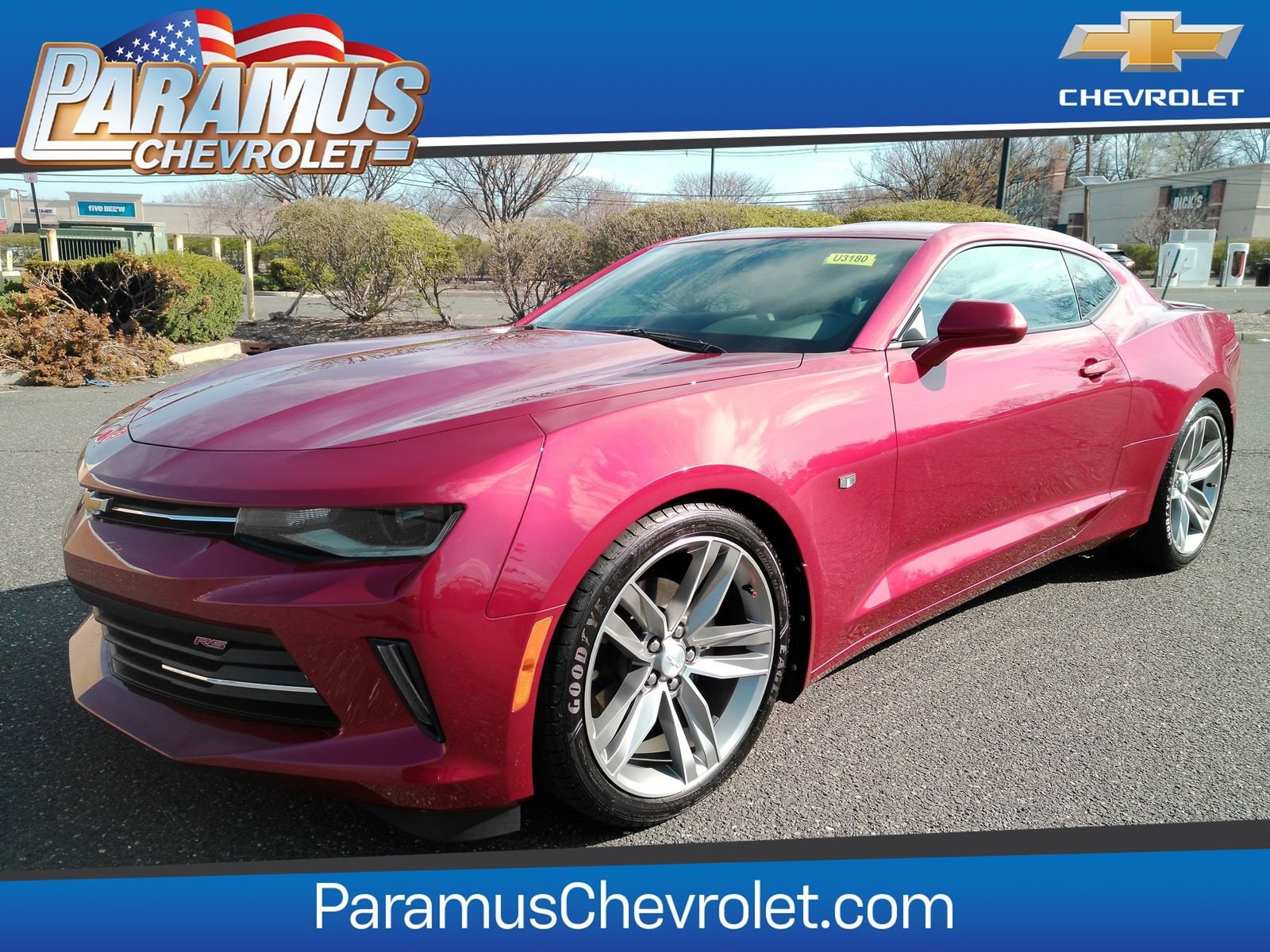 Garnet Red Tintcoat 2018 Chevrolet Camaro 1LT Coupe RWD Coupe Rear-Wheel Drive Automatic