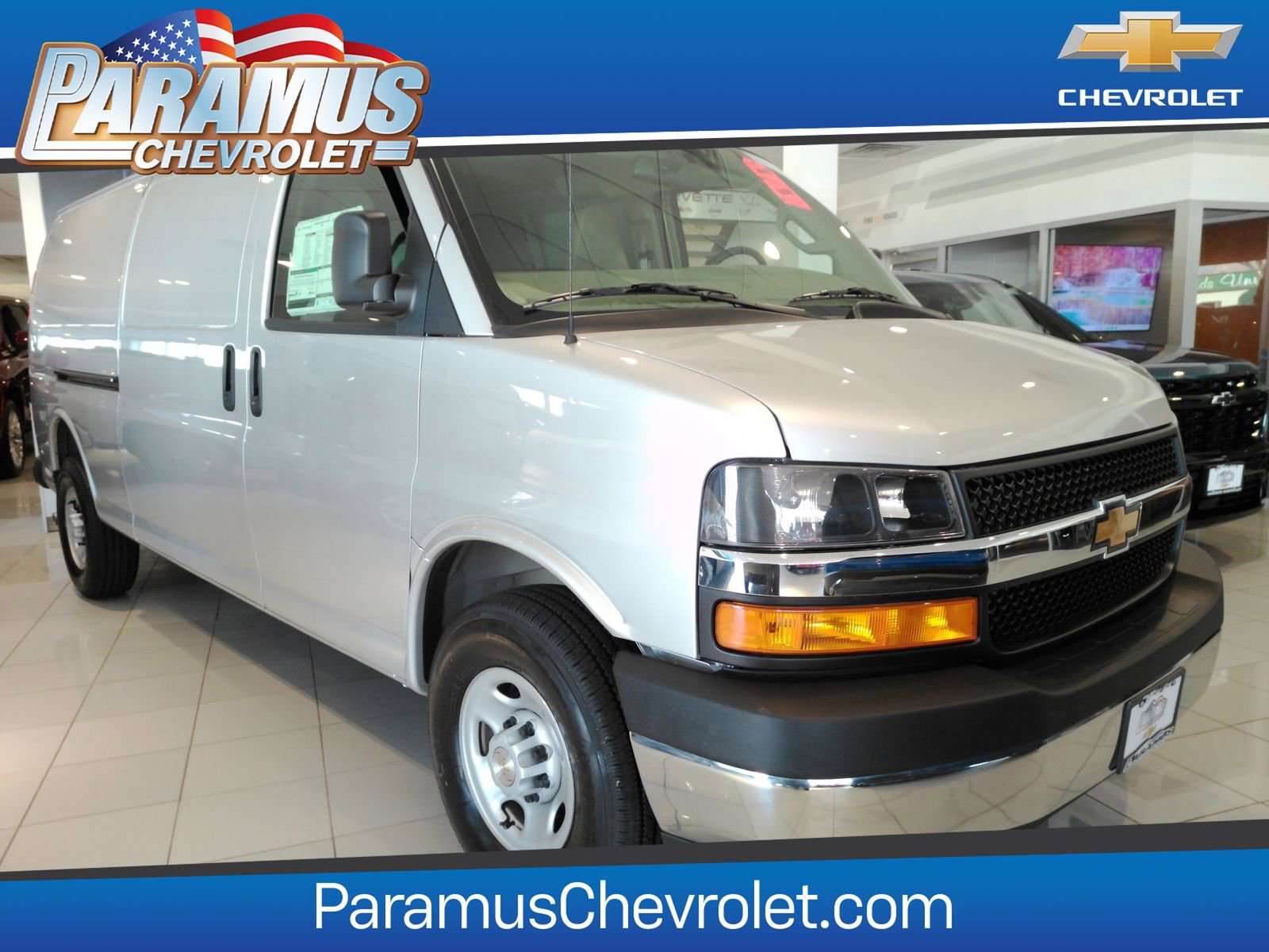 Silver Ice Metallic 2025 Chevrolet Express Cargo 2500 RWD Van Rear-Wheel Drive Automatic